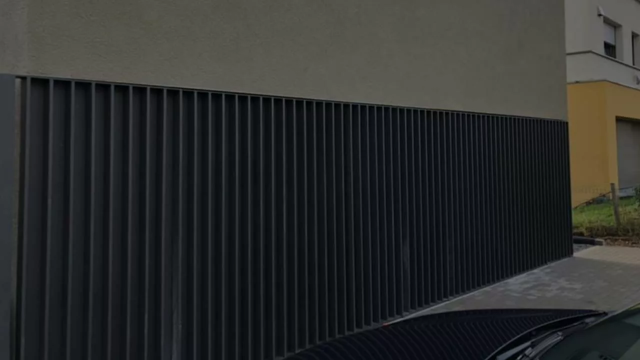 2 portes de garage invisibles au Luxembourg