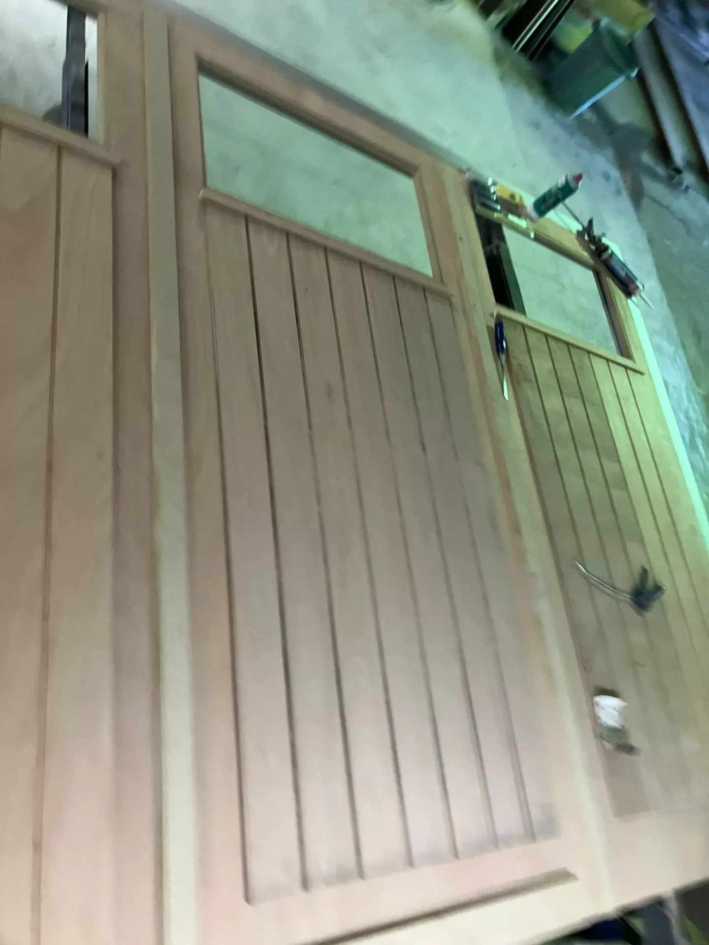 Porte moulurée en bois — Watermael-Boitsfort — 5