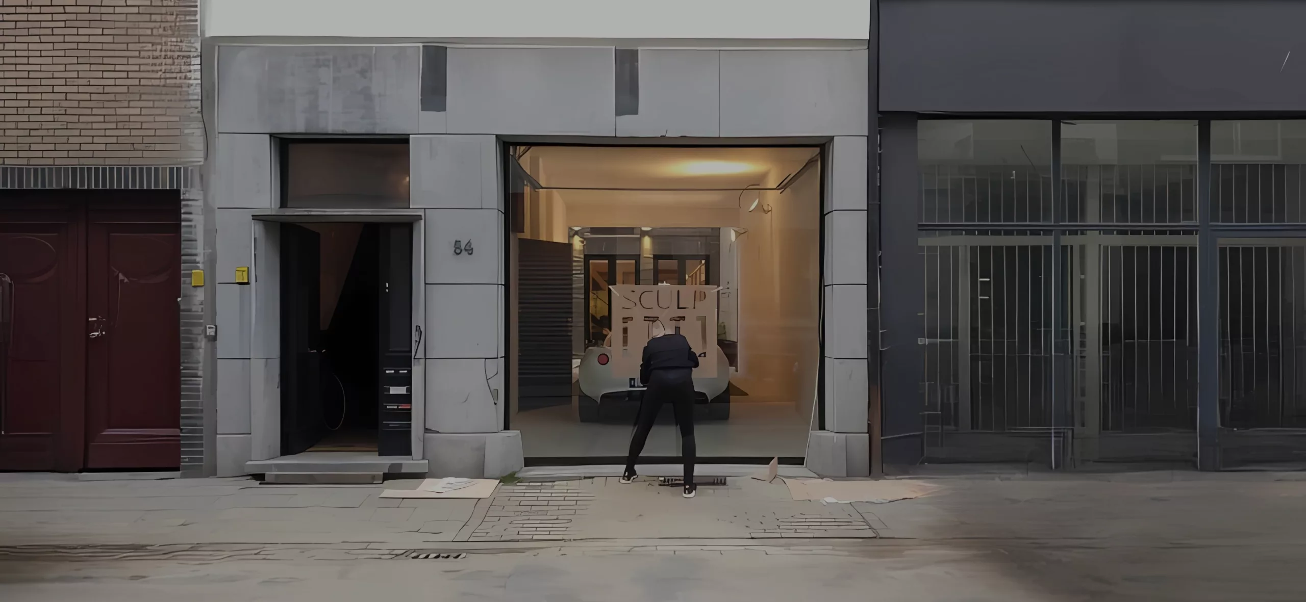 Porte de garage en verre